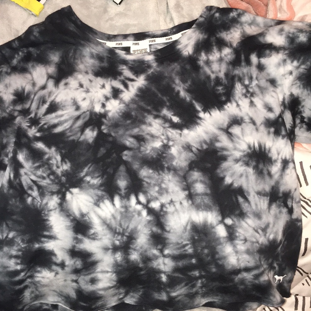 PINK crop top size large